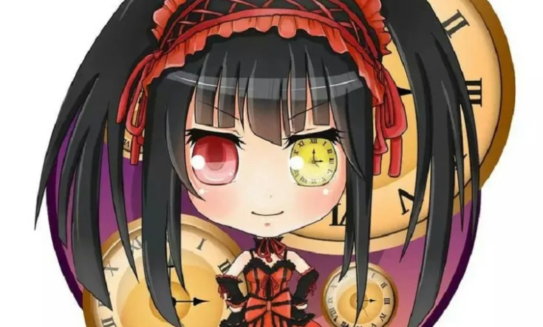 Kurumi Tokisaki tạo dáng lạnh lùng cool ngầu